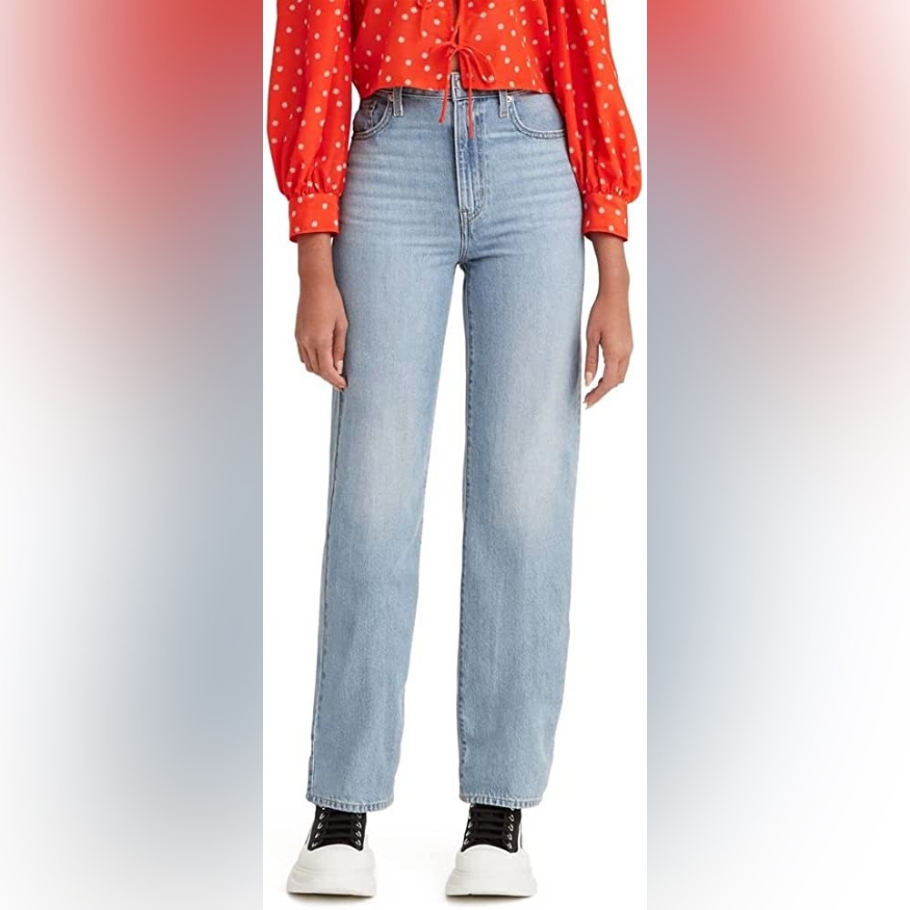 Levi's High waisted straight Jeans